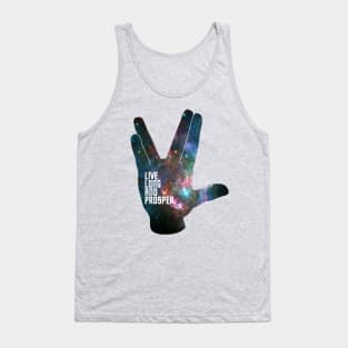 Live Long and Prosper - Galaxy Tank Top